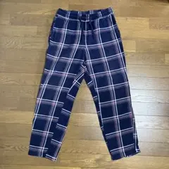 ユニクロ（UNIQLO）メンズ フランネルイージーパンツ チェック柄