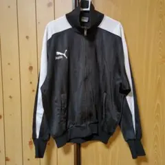 90s PUMA プーマ　トラックジャケット　サイズO 黒