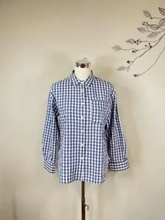 studio CLIP レディース チェックシャツ F 【c0318】