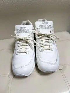 【英国製・至高の白】ニューバランス M1500WHI レザー US10 美品