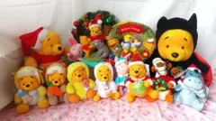 くまのプーさん　着ぐるみ　ぬいぐるみ　ぞう　うさぎ　ひよこ　かえる くまのプーさん 着ぐるみ ぬいぐるみ ぞう うさぎ ひよこ かえる