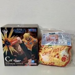 一番くじ ワンピース 未来島エッグヘッド C賞サンジ　F賞ブランケット