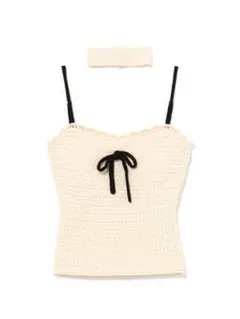 andmary Samantha ribbon tops - メルカリ
