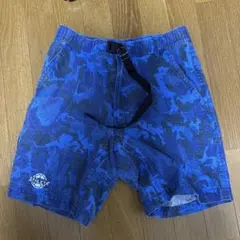 ATHLETA 青迷彩 ハーフパンツ