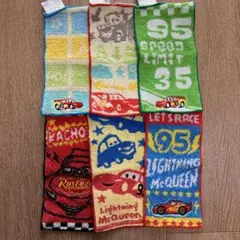 中古品　カーズ タオル　6枚セット　幼稚園　保育園　男の子