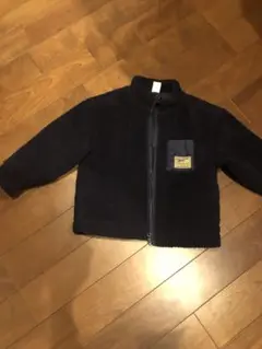 Petit Bateau ネイビー フリースジャケット