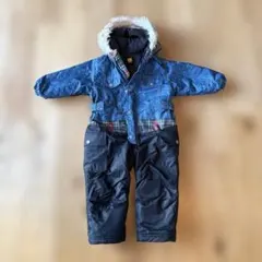 moujonjon ジャンプスーツ　スノーウェア　90