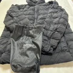 UNIQLO PUFFTECH ナイロンジャケット ブラック XL