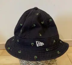 ニューエラ ヤシの木 刺繍 バケットハット キッズ 子供用　ハット　帽子