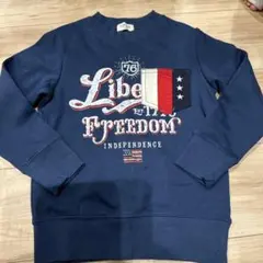 キッズトレーナー 120 ネイビー