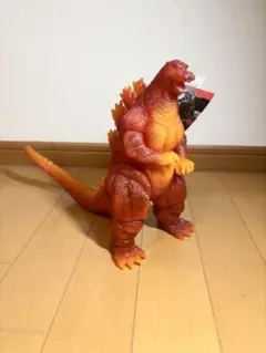バンダイ バーニングゴジラ フィギュア タグ付き 劇場限定 ソフビ 1995年製