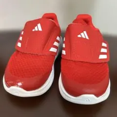 アディダス 13.0cm スニーカー 赤 レッド 靴 カッコイイ