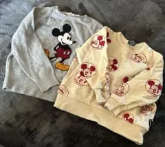 Disney ミッキーマウス トレーナー 100cm BABYDOLL ユニクロ