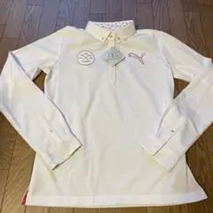 プーマゴルフ　長袖ポロシャツ