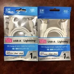 iPhone ライトニングケーブル 2セット