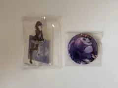 プロセカ　朝比奈まふゆ　グリッター缶バッジ　アクスタ　アクリルスタンド