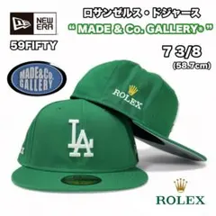 NEW ERA 59FIFTY ドジャース ROLEX MADE&Co. 738