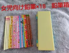 まとめ売り　鉛筆18本とペンケース