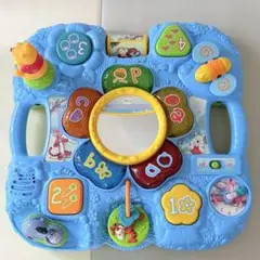 くまのぷーさん　成長実感　音も遊びもいっぱいテーブル　知育玩具 ラーニングのサムネイル