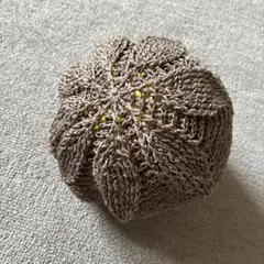 お花模様ベレー帽　春夏用