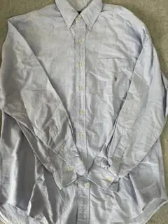 ラルフローレン 水色 ボタンダウン オックスフォードシャツ