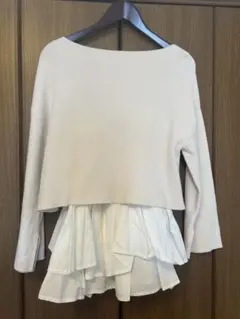 【値下OK】snidel スナイデル　ニットチュニック　トップス