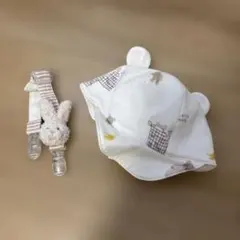 ジェラートピケ ベビー 帽子