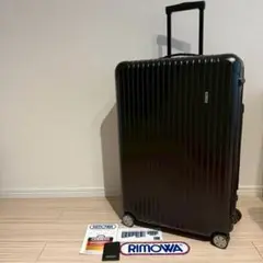希少カラー 極美品 RIMOWA サルサ マットグレー キャリーケース 87L 