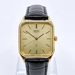 SEIKO 2621-5380 1989年製 スクエア ゴールド vintage - メルカリ