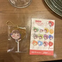 即購入⭕️ペコちゃん シークレットハートキャンディキーホルダー 黄色