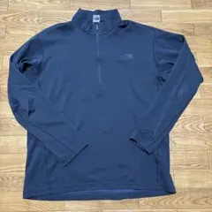 ノースフェイス　ロングスリーブ　ネイビー　アジアMサイズ