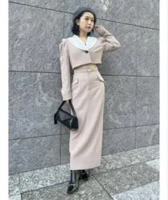 ショートジャケット セットアップ