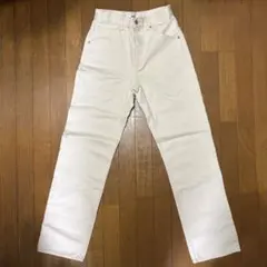 【新品・未使用】UNIQLO U レギュラーフィットストレートジーンズ24インチ