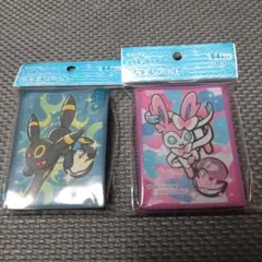 ポケモンカードゲーム デッキシールド ブラッキー、ニンフィア