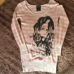 最終価格❗️ムルーア MURUA ニットワンピース セーター ボーダー