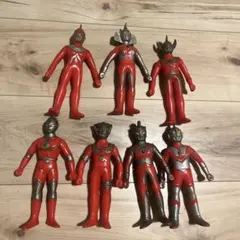 ポピー 仮面ライダー タックル ストロンガー アマゾン ソフビ 3個