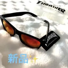 THRASHER サングラス RADICAL ラディカル ブラックxレッドレボのサムネイル