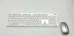 ASUS ワイヤレスキーボード マウス セット MD-5110 ホワイトのサムネイル