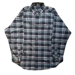 Ralph Lauren / BIG SHIRT ボタンダウンチェックシャツ