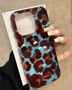 豹柄 ひょうがら　iPhone15 ケース
