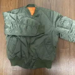 オリーブ MA-1 フライトジャケット