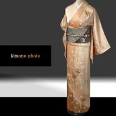 【新品、未使用】正絹【極上逸品】トールサイズ【 金彩友禅 刺繍】訪問着フルセット