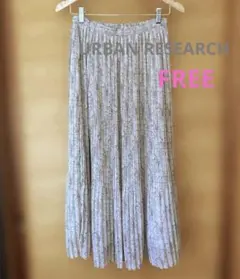 URBAN RESEARCH / 淡色レトロフラワーシフォンロングスカートのサムネイル
