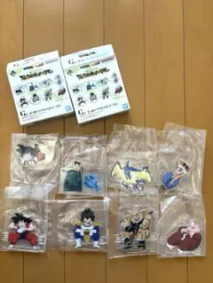 一番くじドラゴンボールG賞引っ掛けアクリルスタンド全８種　おまけ付き