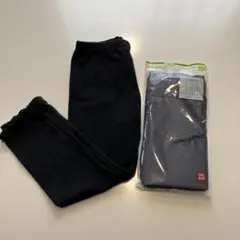 UNIQLO ブラック レギンス 100cm 2本セット