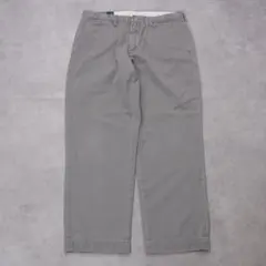 ポロバイ ラルフローレン W34 ポロチノ プレストン 刺繍 グレー 14919