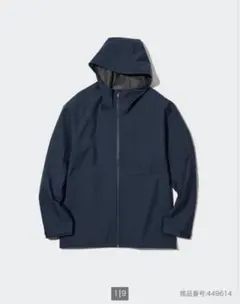 UNIQLO ブロックテックパーカーXL ネイビー