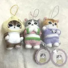 mofusand パジャマにゃんマスコット② 2種　カレーまん1種　まとめ売りのサムネイル