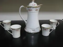 NIPPON モリムラ オールドノリタケ チョコレイトポットセット