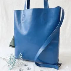 【未使用 タグ付】FREITAG 2WAY トートバッグ ショルダー A4 青のサムネイル